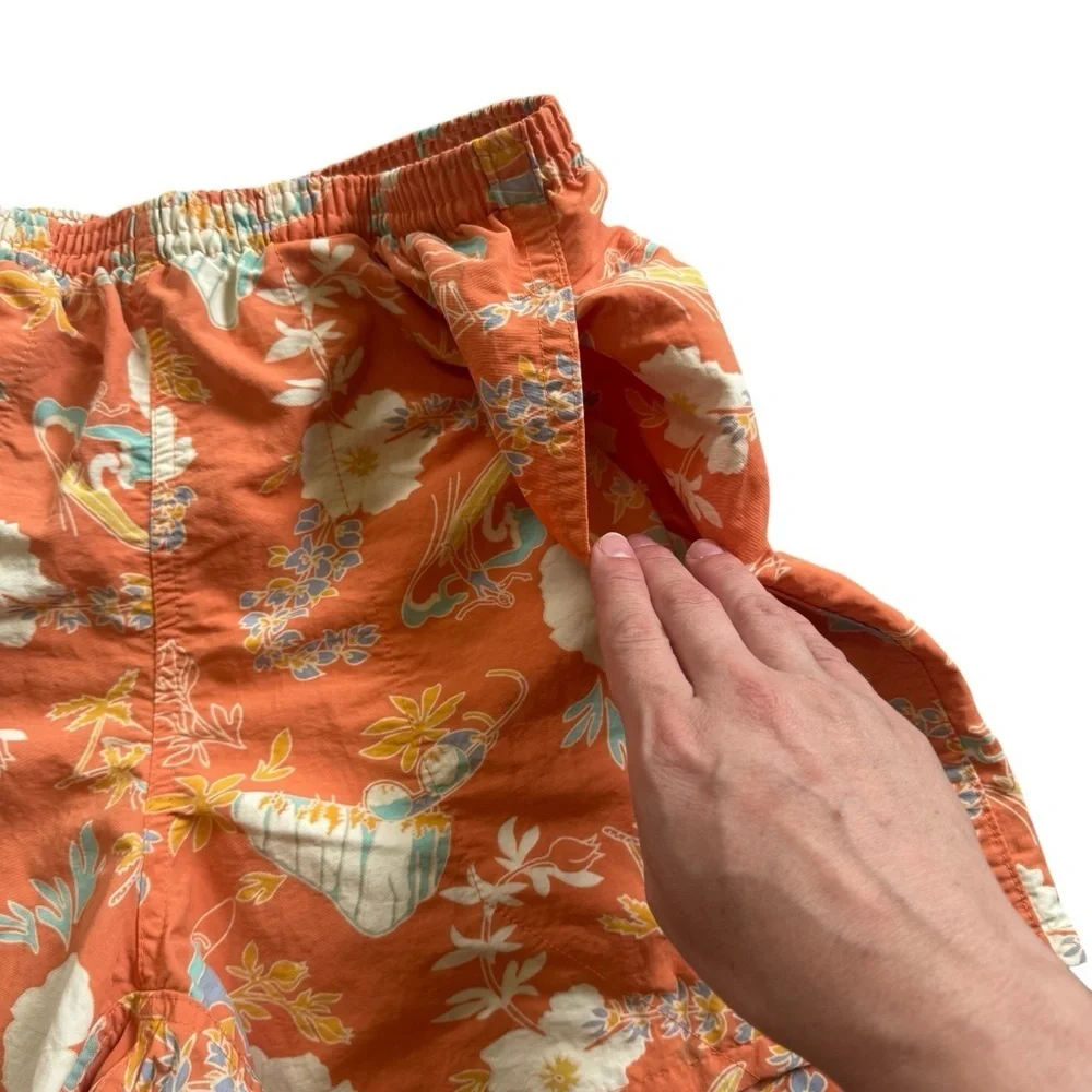 Patagonia Tropical Surf Orange Men’s Volleyball Swim Trunks 5